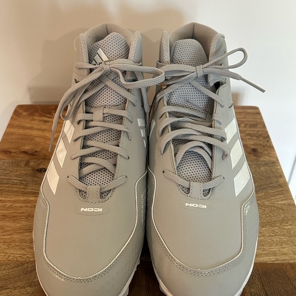 ADIDAS ICON 7 MID MD CLEATS BASEBALL CLEATS Men’s 12.5 - Picture 2 of 11